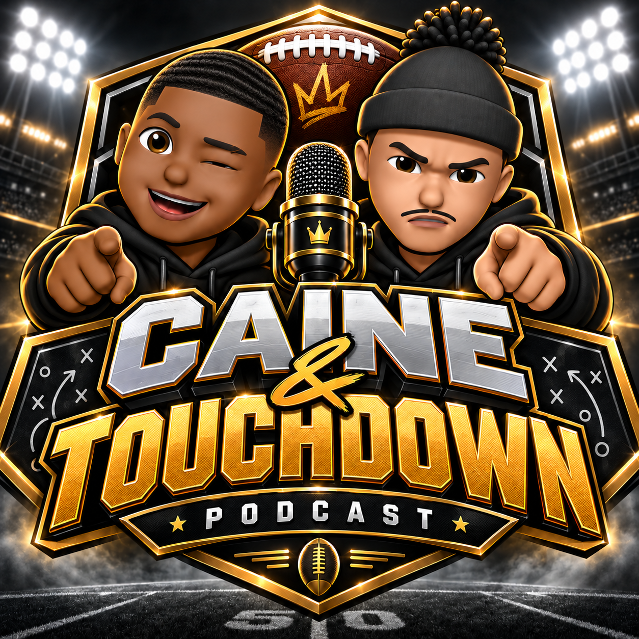 Caine & Touchdown Show